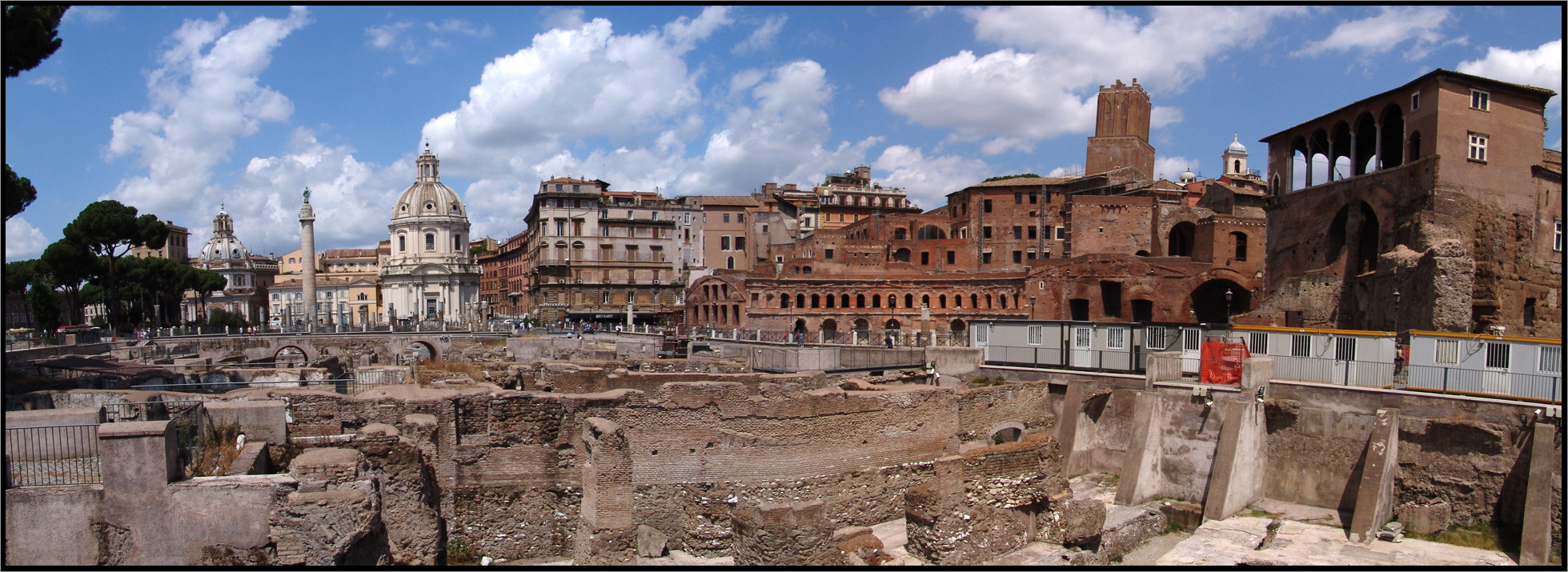 Le Forum de Trajan, Rome, Italie, Août 2006