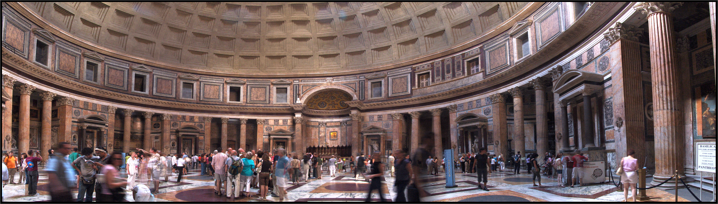 Le Pantheon, Rome, Italie, Août 2006