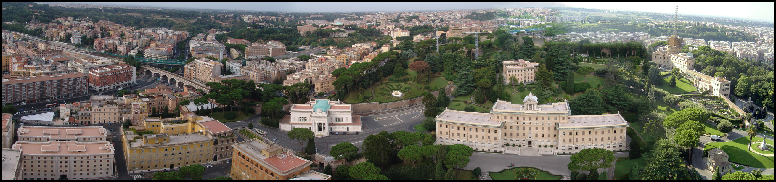Les jardins du Vatican, Rome, Italie, Août 2006